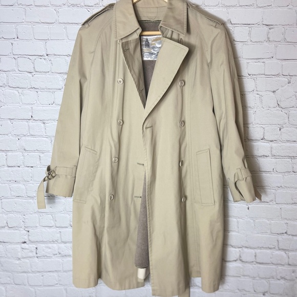 London Fog Petite Maxi Raincoat 8P - Picture 2 of 6